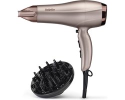 BaByliss Smooth Dry 2300 Espresso Glaze 5790PE Föhn - 2300W - 2.2m snoer inclusief diffuser