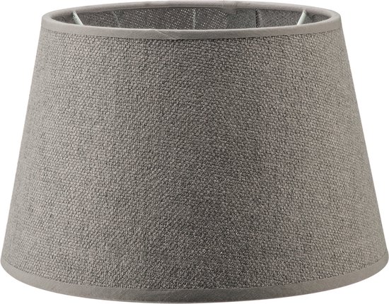 Foto: Home sweet home stoffen stoffen lampenkap conisch grey minimalistische stijl 20 x 15 x 13 cm e27 fitting voor tafellampen voor woonkamer en slaapkamer