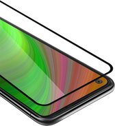 Cadorabo Screenprotector geschikt voor Nokia 8.3 Volledig scherm pantserfolie Beschermfolie in TRANSPARANT met ZWART - Gehard (Tempered) display beschermglas in 9H hardheid met 3D Touch