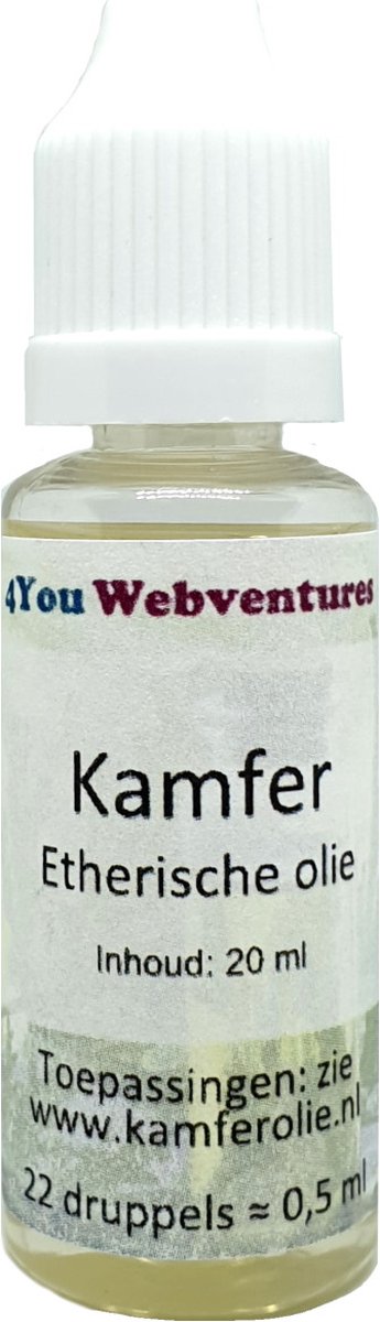 Goedkoopste Pure etherische kamferolie - 20 ml - essentiële etherische olie
