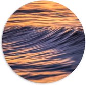 WallClassics - Plaque Mousse PVC Cercle Mural - Calme de l' Water - 70x70 cm Photo sur Cercle Mural (avec système d'accrochage)