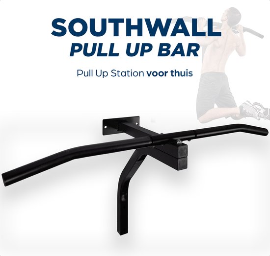 versnelling Gemiddeld Gemaakt om te onthouden SOUTHWALL Pull Up Bar Muurmontage - Optrekstang Wandmontage – Pull Up  Station voor... | bol.com