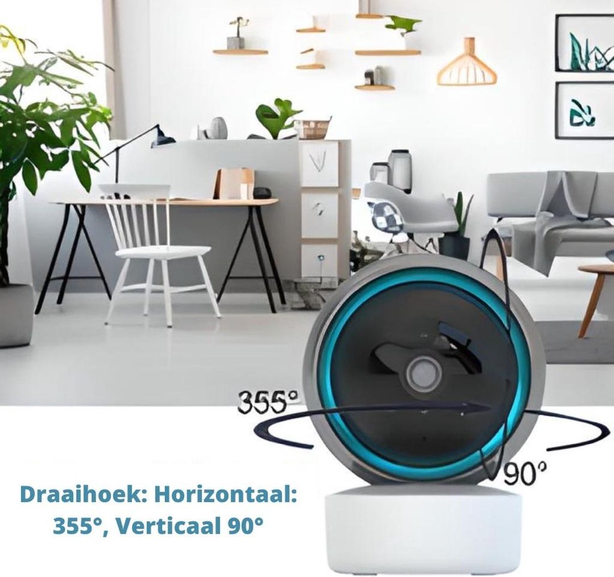 NIEUW Full HD WiFi Huisdierencamera 1296P met - afbeelding 3