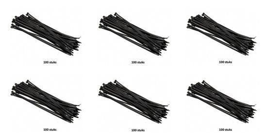InLine 59963V Lot de 1000serre-cables 100mm x 2,5mm Noir266