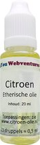 Pure etherische citroenolie - 20 ml - etherische olie - essentiële citroen olie