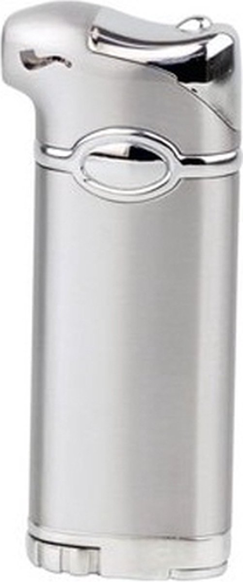 Goedkoopste Jean Claude pijpaansteker chrome satin
