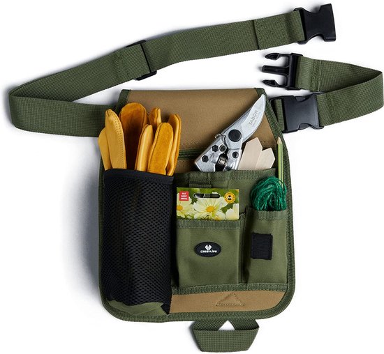 Poche à outils, sac à outils, pochette à outils, sac de taille d'outil  d'électricien, support d'organisateur d'outil avec plusieurs poches  pochette de