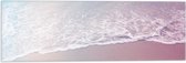 Vlag - Regenboog Gloed over Zee - 60x20 cm Foto op Polyester Vlag
