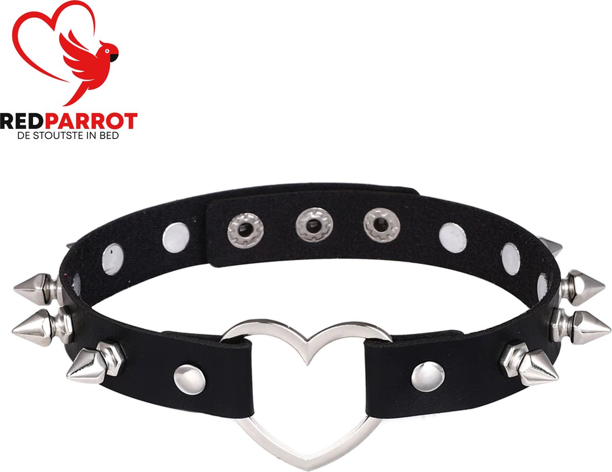Goedkoopste Erotische Halsband met Spikes | BDSM | Chain | Nek en Hals | Love band | Verstelbaar | Lingerie | Halloween