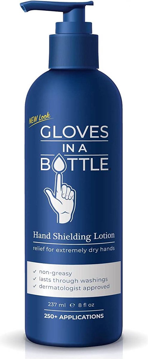 Gloves In A Bottle (GIAB) | Beschermende, hydraterende, herstellende Lotion | Droge, Schrale, Geïrriteerde Huid - Gloves In A Bottle