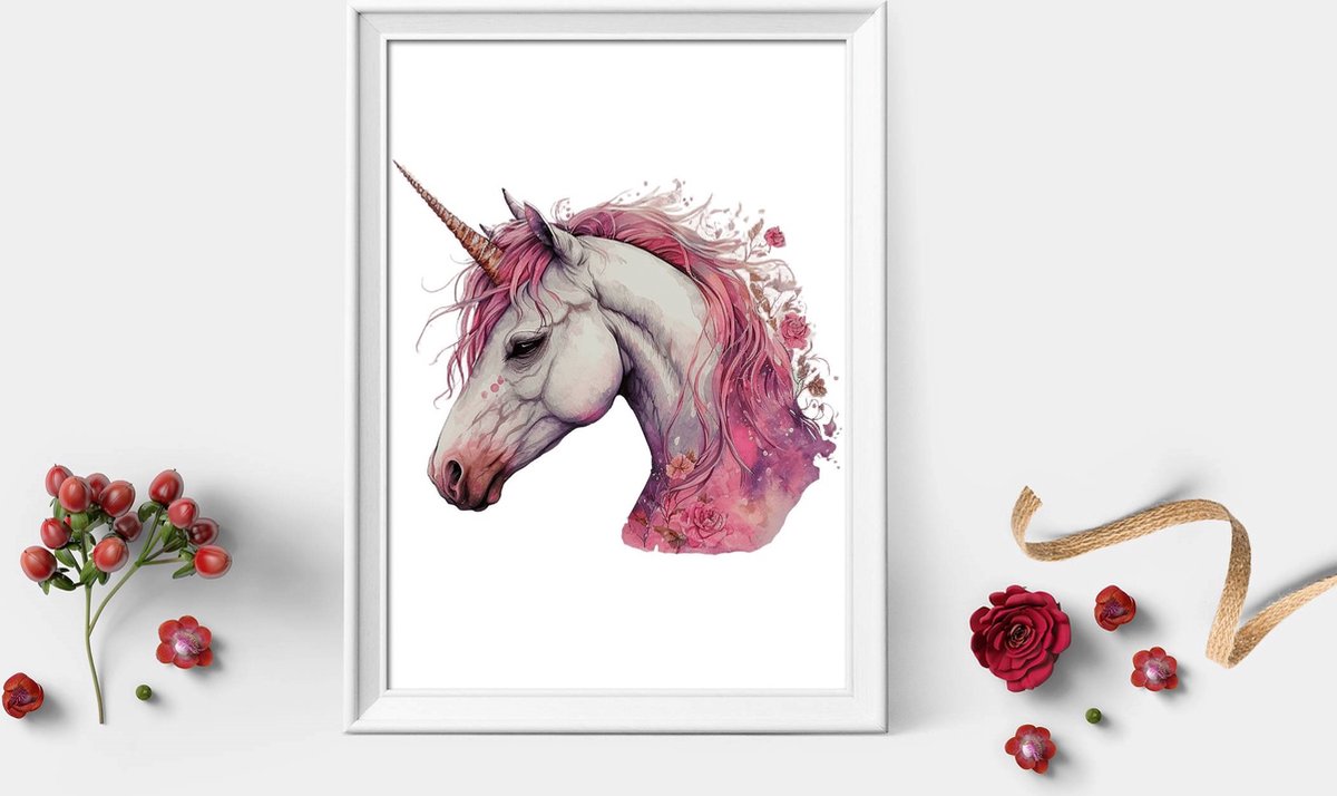Zamety Poster wanddecoratie voor meisjes, 3 stuks, decoratie voor slaapkamer, babykamer, A4, eenhoorn, prinses, regenboog en kasteel, roze, foto, kinderkamer, poster, zonder lijst Zamety Poster wanddecoratie voor meisjes, 3 stuks, decoratie voor slaapkamer, babykamer, A4, eenhoorn, prinses, regenboog en kasteel, roze, foto, kinderkamer, poster, zonder lijst