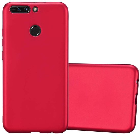 Beschermhoes Voor Honor 400 Pro – Mat – Schokbestendig – TPU En PC – Met Magnetische Ring – Warmteafvoer – Antislip – Rood