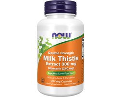 NOW Foods NOW Foods Milk Thistle Extract 300mg (100 vcaps) Unflavoured - Vitaminen, mineralen & gezondheid - Kruiden