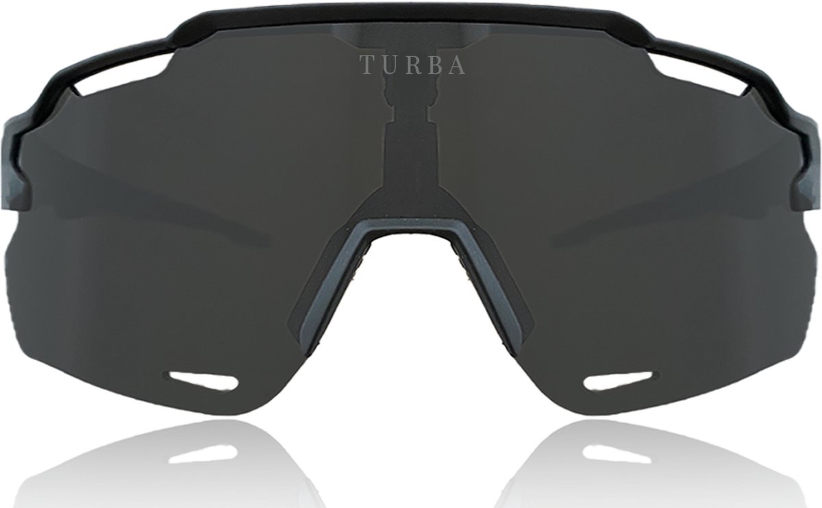 Turba Optics - Fietsbril Niko High Definition - Categorie 3 Lens - Gepolariseerde Zonnebril - UV bescherming - Anti-slip - Unisex Sportbril