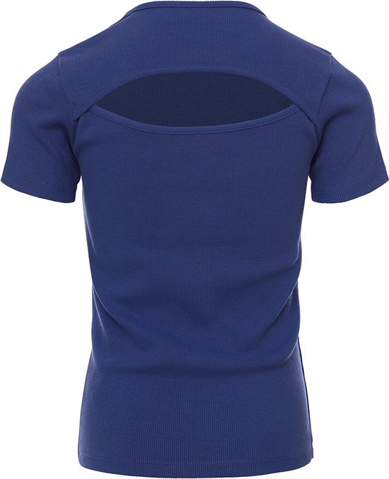 LOOXS 10sixteen 2311-5416-177 Meisjes T-Shirt - Maat 128 - Blauw van 95% Cotton 5% elastane