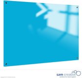 Whiteboard Glas Solid Icy Blue 45x60 cm | sam creative whiteboard | White magnetic whiteboard | Glassboard Magnetic
