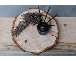 Boomstam schijf 30-35 cm doorsnede met schors