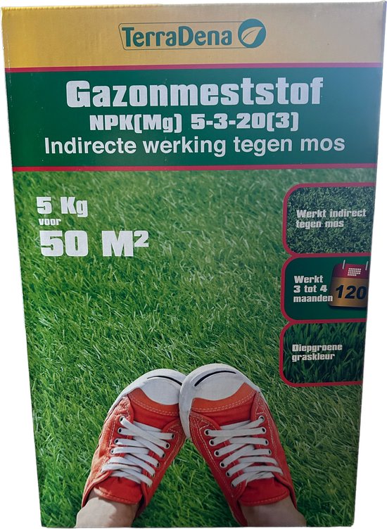 Turbogrün gazonmeststof voor de lente, 20kg voor 1000m² Turbogrün gazonmeststof voor de lente, 20kg voor 1000m²