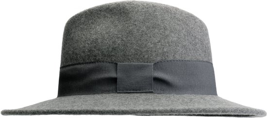 MGO Foxy Felthat Grey - Vilt hoed - 100% wol - Maat L