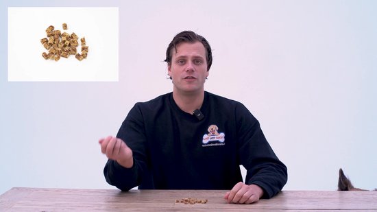 Woef Woef Hondensnacks Eenden Trainers 2.00 KG - Trainingssnacks Hondensnoepjes - Gedroogd vlees - Eend - Vanaf 2 maanden - Geen toevoegingen