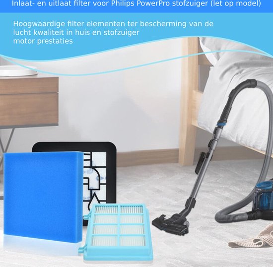 McFilter | Filterset geeignet für Philips FC8010/01 FC9332/09 FC9328,FC9334 FC9349,FC9353 FC9556 FC9515 Hepafilter Staubsaugerfilter Zubehör für PowerPro Compact, Active, City Power Cyclone, 3 Stk McFilter | Filterset geeignet für Philips FC8010/01 FC9332/09 FC9328,FC9334 FC9349,FC9353 FC9556 FC9515 Hepafilter Staubsaugerfilter Zubehör für PowerPro Compact, Active, City Power Cyclone, 3 Stk