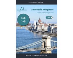 Omslag van Zelfstudie Hongaars - Complete cursus voor beginners - Stap 1