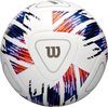 Wilson NCAA Vivido Replica Soccer Ball WS2000401XB, Unisex, Wit, Bal naar voetbal, maat: 5