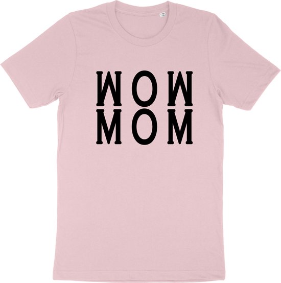 Dames T Shirt - Moeder is Geweldig - Roze - Maat XL