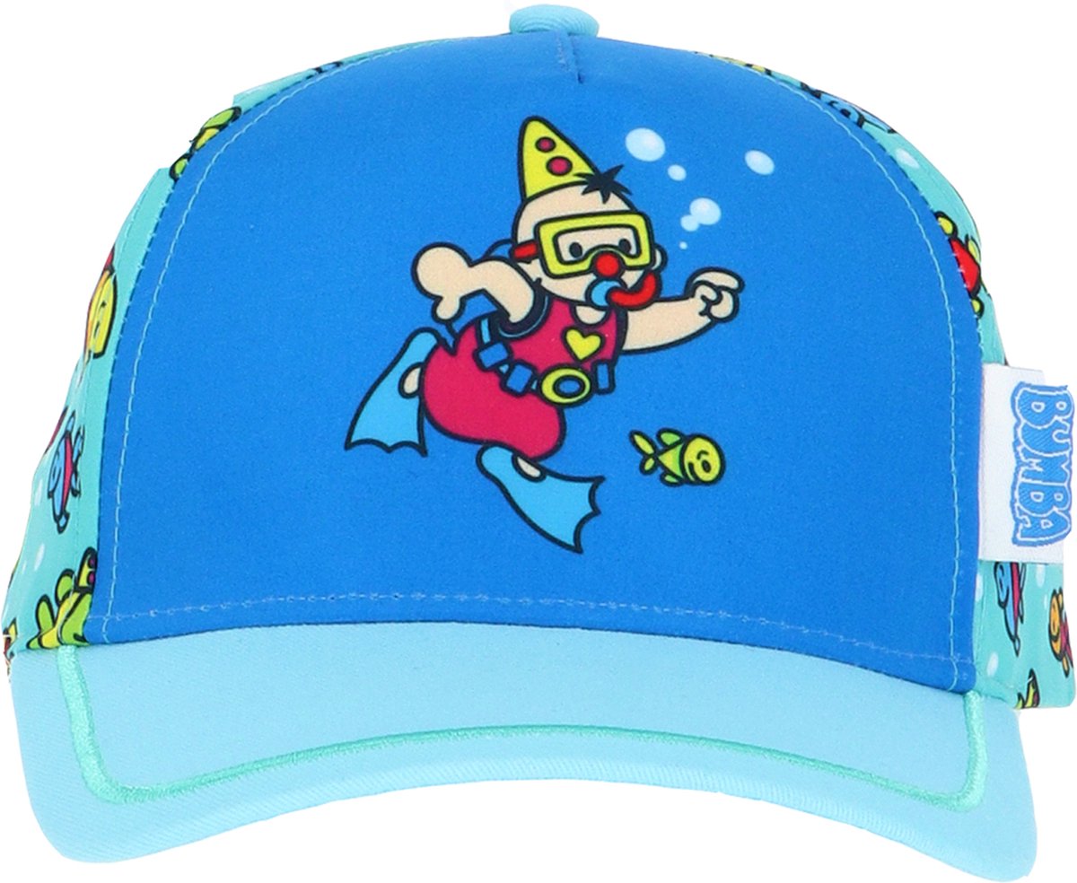 Bumba Cap Boys Dive Blauw Maat 52 cm
