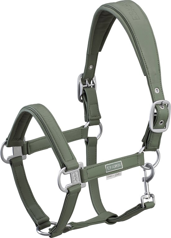 Eskadron Halster Platinum - Groen - paard Eskadron Halster Platinum - Groen - paard