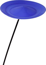 Jongleerbord Blauw, Inclusief plastic stokje