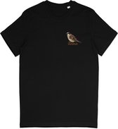 T Shirt Huismus - Vogelaar - Zwart - XXL