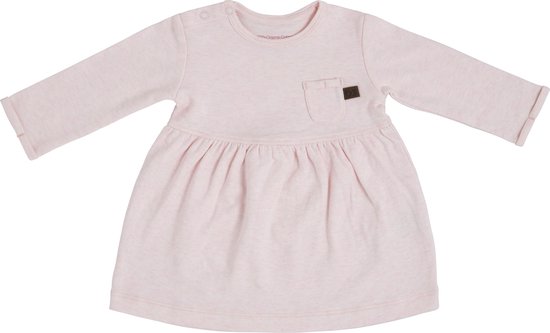 Baby's Only Jersey robe Melange - Rose Classic - 50 - 100% coton écologique - GOTS
