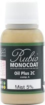 Rubio Monocoat Oil Plus 2C - Ecologische Houtolie in 1 Laag voor Binnenshuis - Mist 5%, 20 ml