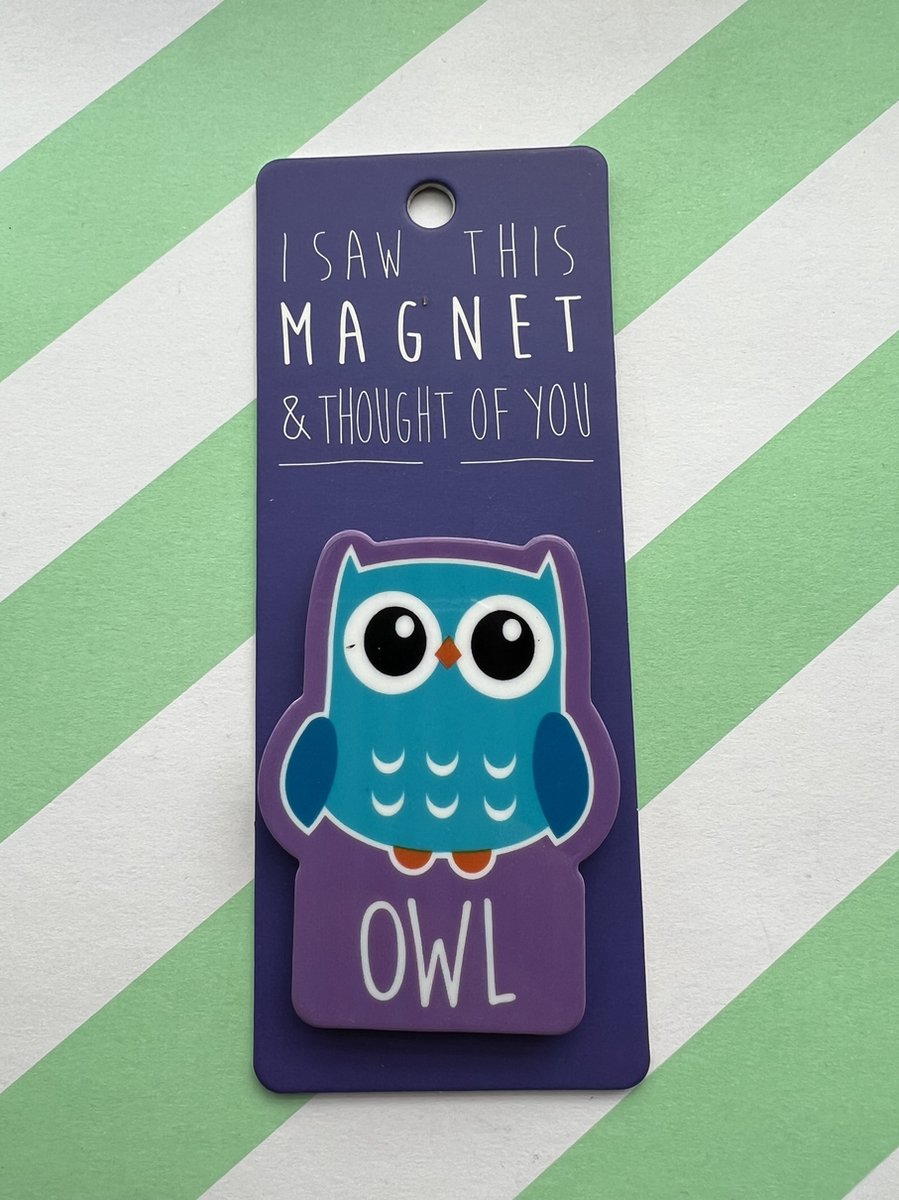 Koelkast magneet - Magnet - Owl - MA81