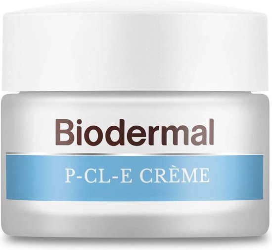 Biodermal P-Cl-E creme - Dagcreme - Deze dagcrème ondersteunt het herstellend vermogen van de droge huid - droge huid gezichtscreme - gezichtsverzorging - 50 ml - Biodermal