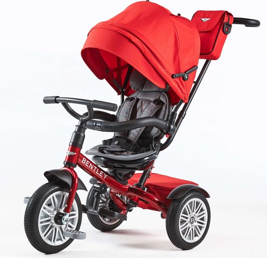 Bentley Tricycle 6 en 1 tricycle et poussette - Dragon Red | bol