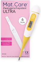Thermomètre d'ovulation Mat Care - Thermomètre de température corporelle basale BBT + 4 Ultra de grossesse ultra précoces