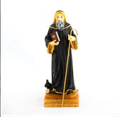 Hlg. Benedictus beeld 21 cm / polystone / katholiek