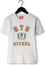 Diesel Tdiegore11 Polo's & T-shirts Jongens - Polo shirt - Wit - Maat 152