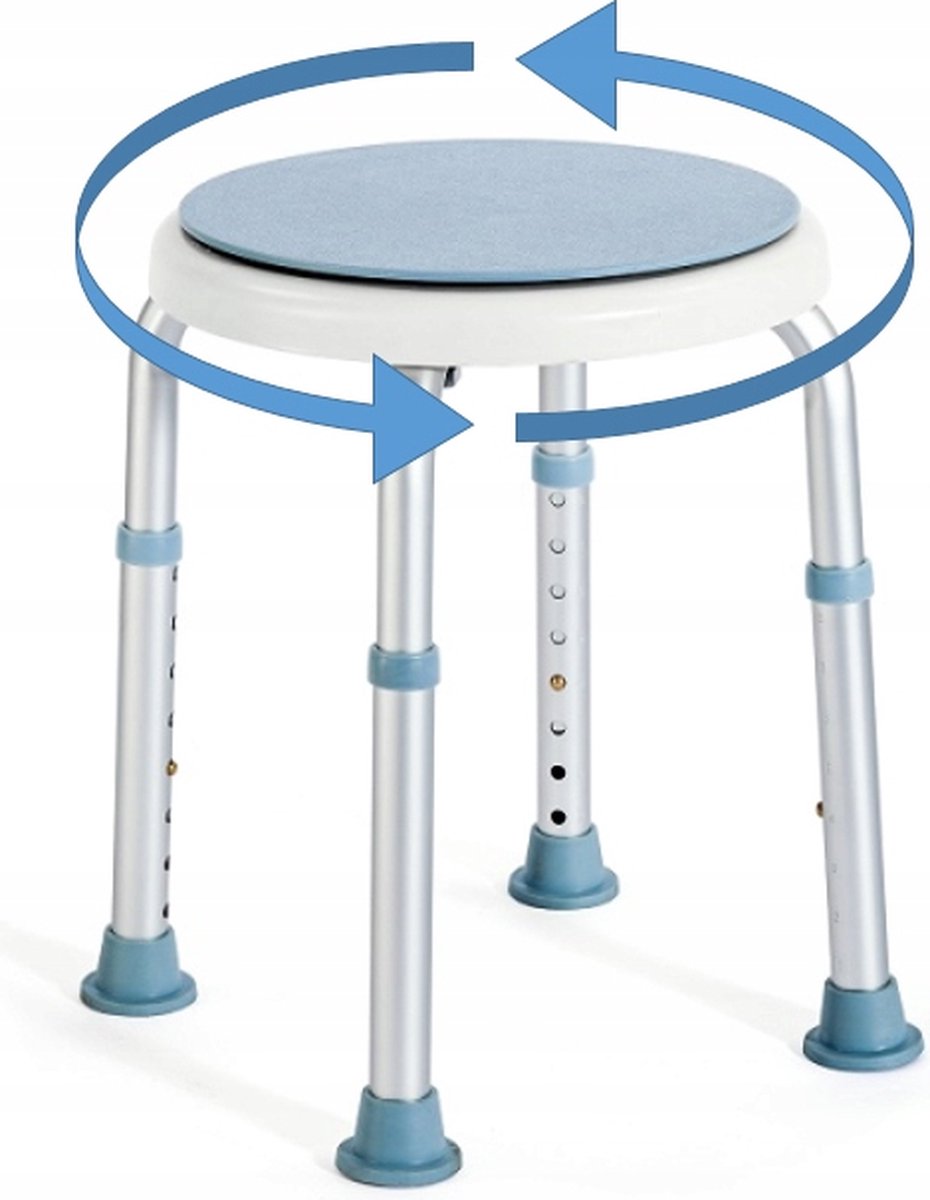 Verstelbare Douchestoel Antislip Douchekruk Douchekrukje Douchezitje