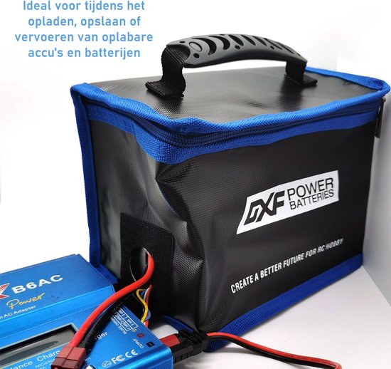 Draagbare Vuurvaste Batterij Opbergtas, Batterij Explosieveilige Zak, Elektrische Fiets Batterij Veilige Zak voor 36 V 48 V batterij