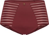 Sapph - Iconic High Brief Bordeaux - maat S - Rood