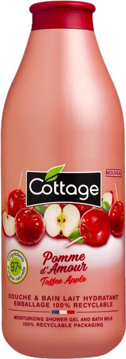 Goedkoopste Cottage Hidratante Gel De Ducha Cremoso manzana Caramelizada 750 Ml