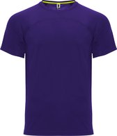 Paars sportshirt unisex 'Monaco' merk Roly maat XS