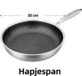Hapjespan - Pan - Ø30cm - RVS
