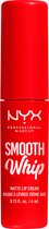 NYX Professional Makeup - Smooth Whip Matte Lip Cream Icing on Top - Vloeibare lippenstift - 4ML