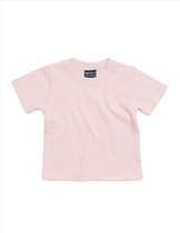 BabyBugz - Baby T-Shirt - Lichtroze - 100% Biologisch Katoen - 62-68