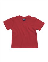 BabyBugz - T-shirt Bébé - Rouge - 100% Katoen biologique - 92