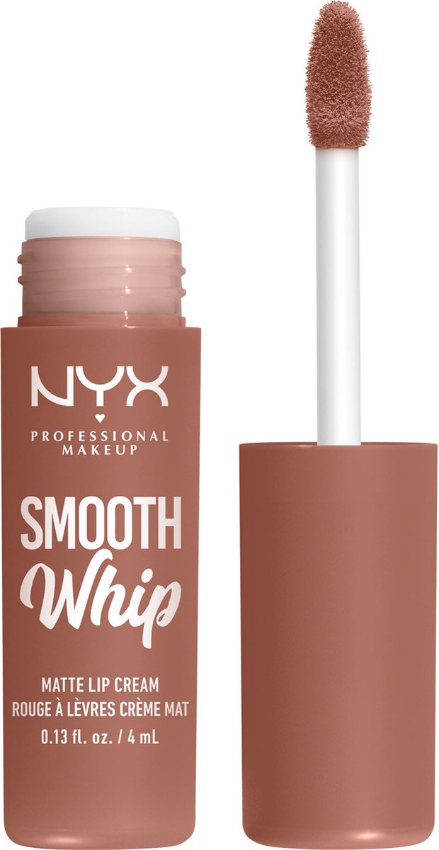 NYX Professional Makeup - Smooth Whip Matte Lip Cream Cherry Cream - Vloeibare lippenstift - 4ML